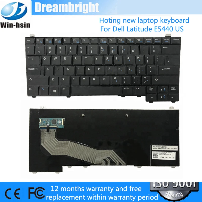 Новинка 100% года! Клавиатура для ноутбука Dell Latitude E5440 без