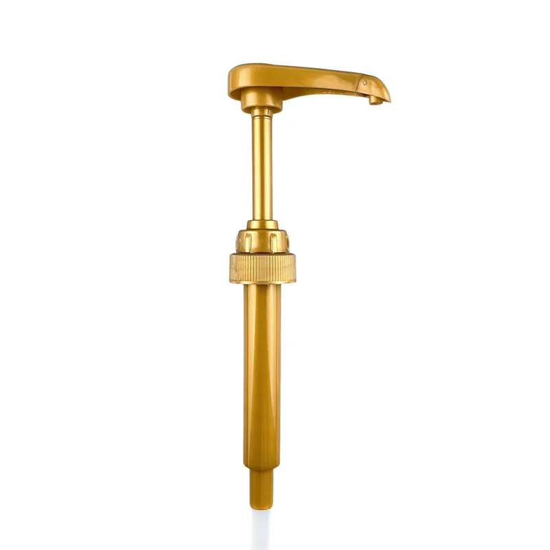28 400 Plastic food Grade syrup pump 5 cc 8 cc 10 cc food storage bottle pump free sample juice dispenser pump