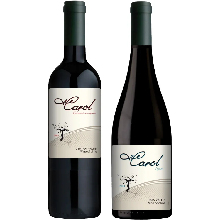 Custom Clear Labels Hot Sale Custom Label Printing Red Wine Label
