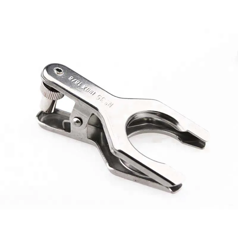 Laboratory Use Spherical Interfaces Clamp Ball Joint Clip Stainless Steel No.35