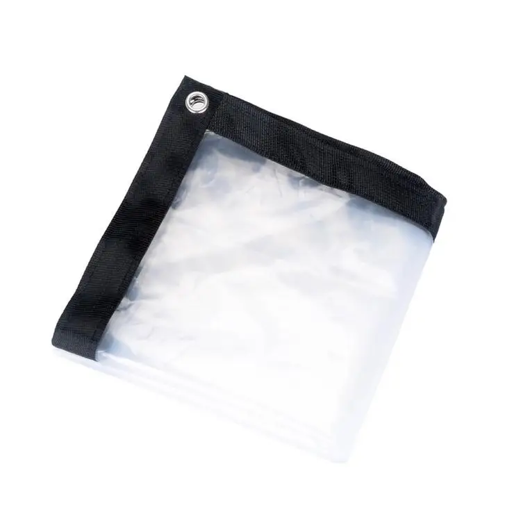 
Clear Waterproof Cover Tarp PVC Rainproof Plastic Film windshield Plant Transparent Canopy 