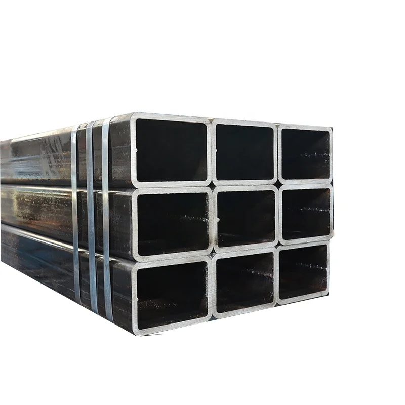 China top supplier Black Rectangular/Square Steel Pipe Steel Tube hollow section
