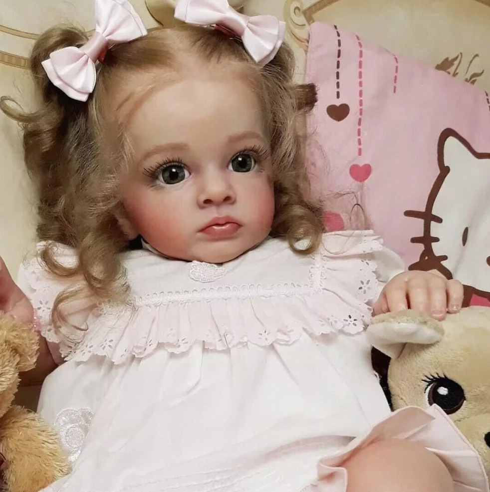 60CM Hot Sale Real Baby Dolls Reborn Newborn Reborn Baby Doll Kit For Sale Tutti Girl Princess Doll