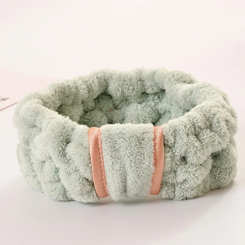 Fashionable Microfiber Fabric Spa Headband for Makeup Category Hairbands