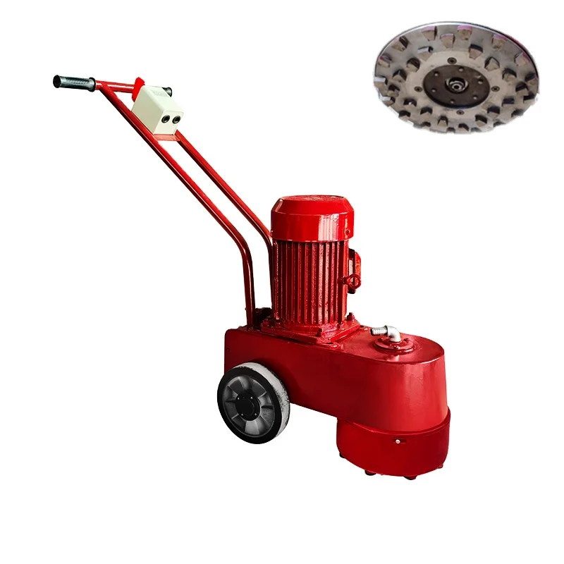 Небольшая Ручная шлифовальная машина для бетона полировальная эпоксидная напольная