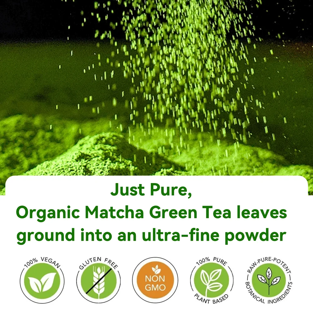 Factory Private Label Superior Matcha Tea Powder Instant Organic Supplier Ceremonial Grade Japan Pure Green Tea Matcha Package