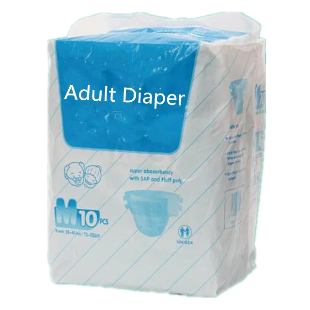 
Factory wholesale high ultra thin high quality disposable adult diaper for old men 