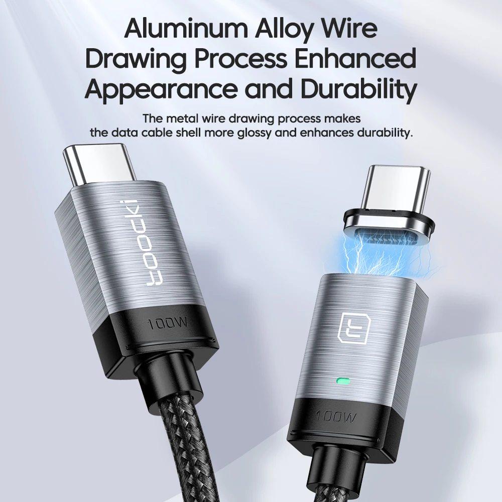 1m 2m 3m LED Magnetic 3 in1 Charger Cable High Quality Android USB 2.0 Fast Charging Nylon Micro USB Cable For phone 14 Chargers