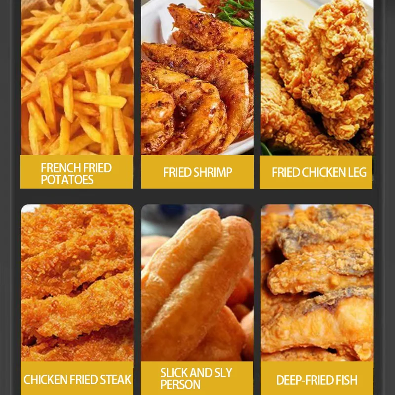 Commercial Fryer Stainless Steel Commercial Tabletop Fryer Equipment Electric Fryer