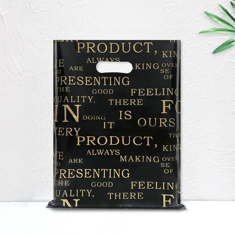 transparent plastic bag packaging