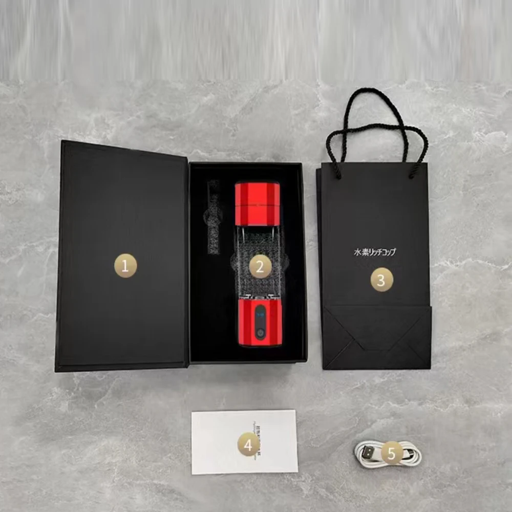 Hydrogen Rich Water Bottle Generator 5000 Ppb,8000ppb and 10000ppb Oem