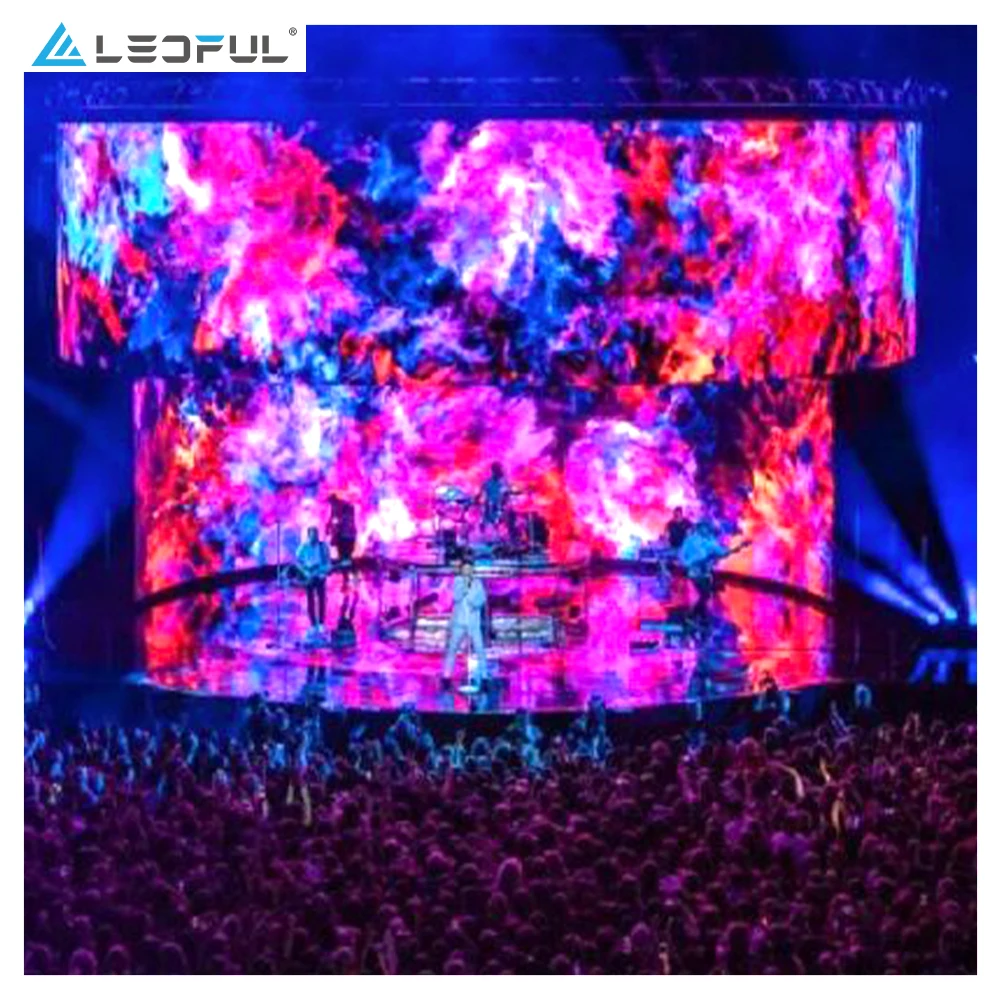 Wholesale P3.91MM Outdoor P3. 9 Cabinet 500X500MM Rental LED Screen Never Black Screen Rental Video Wall LED Display