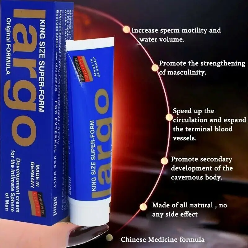 Largo Manufacturers Max Man Enlarging Gel Enlargement Cream for Men Enlarge Grow Thicker Stronger Great Massage Sex Ointment
