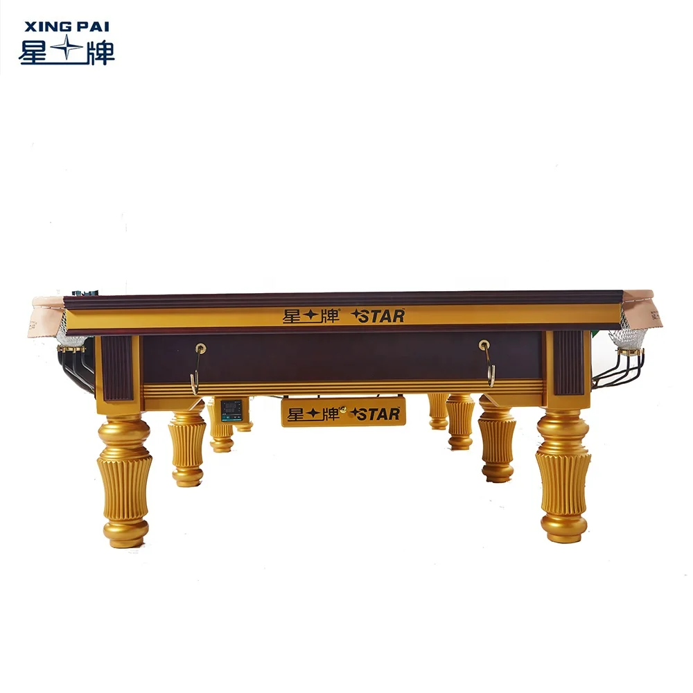 WPBSA WST Official Factory Price Best Seller Original Xingpai Star Tournament Slate  Snooker Billiard Table 12 ft