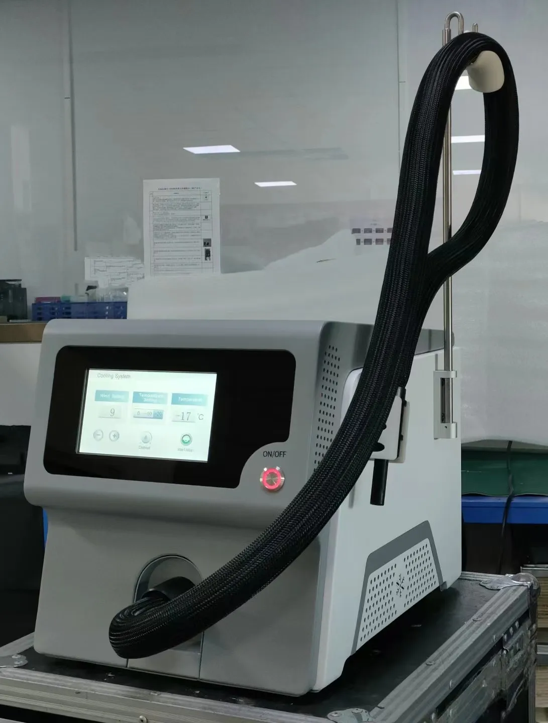 Low price Effective Pain Treatment Temporary Local Anesthesia Cryo Therapy Cryo cold air skin cooling machine