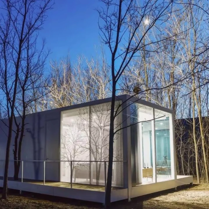 PTH HIgh Quality modular house luxury expandable prefab container house villa