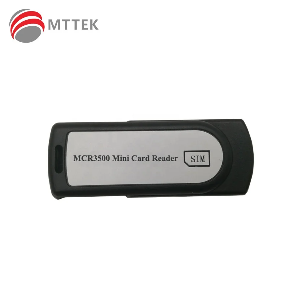 MCR3500 Smart card reader for SIM-sized smart card PSAM USB KEY PKI TOKEN digital electronic signature USB-stick