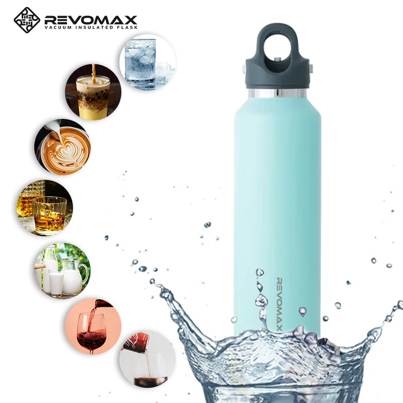 Revomax оптовые скидки тренажерный зал Свадебный лагерь долгосрочная изоляция термос винные спиртные напитки уникальные бутылки для воды