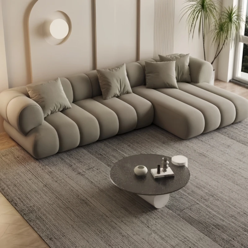 LIJIE угловая L-образная Роскошная кушетка Wohnzimmer кровать мебель для гостиной дома и отдыха набор секционных диванов