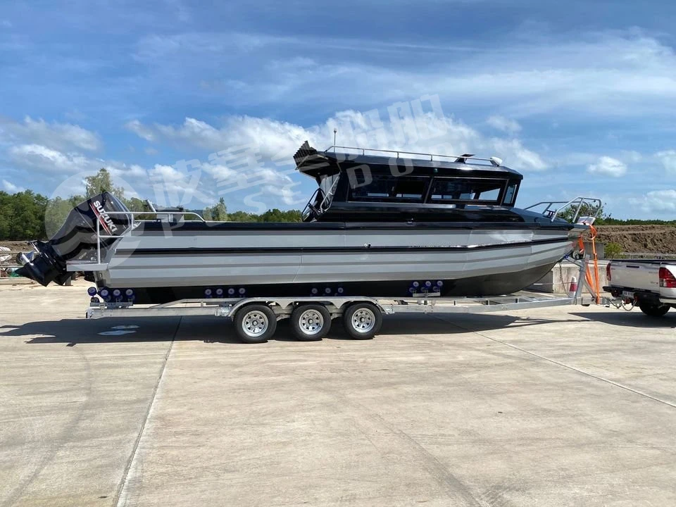 Factory New 30ft/9m Entertainment Boat Fishing Aluminum Boat Yacht for Sale