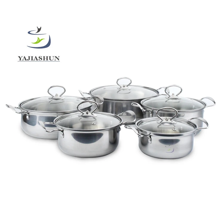 Wholesale Cookware Set Utensils Cooking Pot Stainless Steel Chefline Cookware Stock Pot Soup Pot