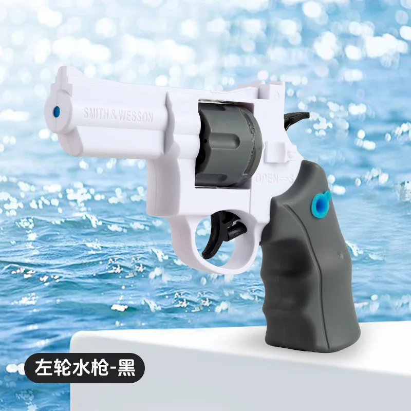 2024 New Style Automatic Water Guns Mechanical Continuous Firing Revolver Water Gun Toys For Kids And Adults