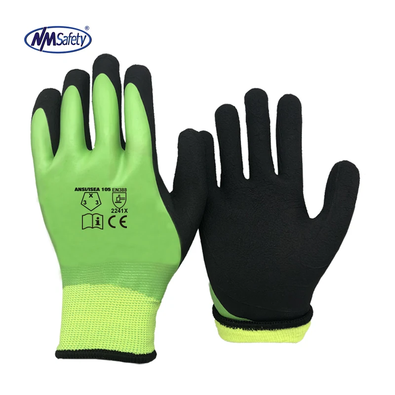 Перчатки латексные с двойным покрытием