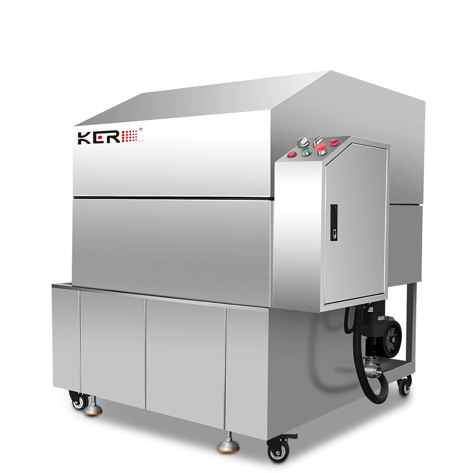 Low Noise Auto Rotary Spray Wash Cabinet for Car Parts Cleaning