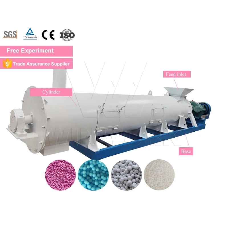 WINWORK Gypsum Powder Granulating Machine Sulfur Fertilizer Granule Making Machine Fertilizer Granulator Machine