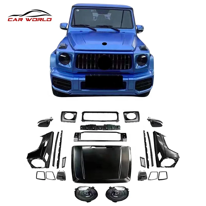 Car Body  Kits Plastic For G class old upgrade new For Mercedes-Benz G-Class W463 upgrade W464 AMG style  PP plastic material