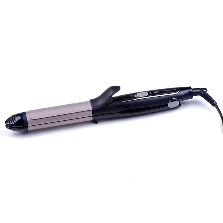 2 In 1 Straightener And Curler Ionic Hair Straightener Style Elements Hair Styler Men Titanium Flat Irons