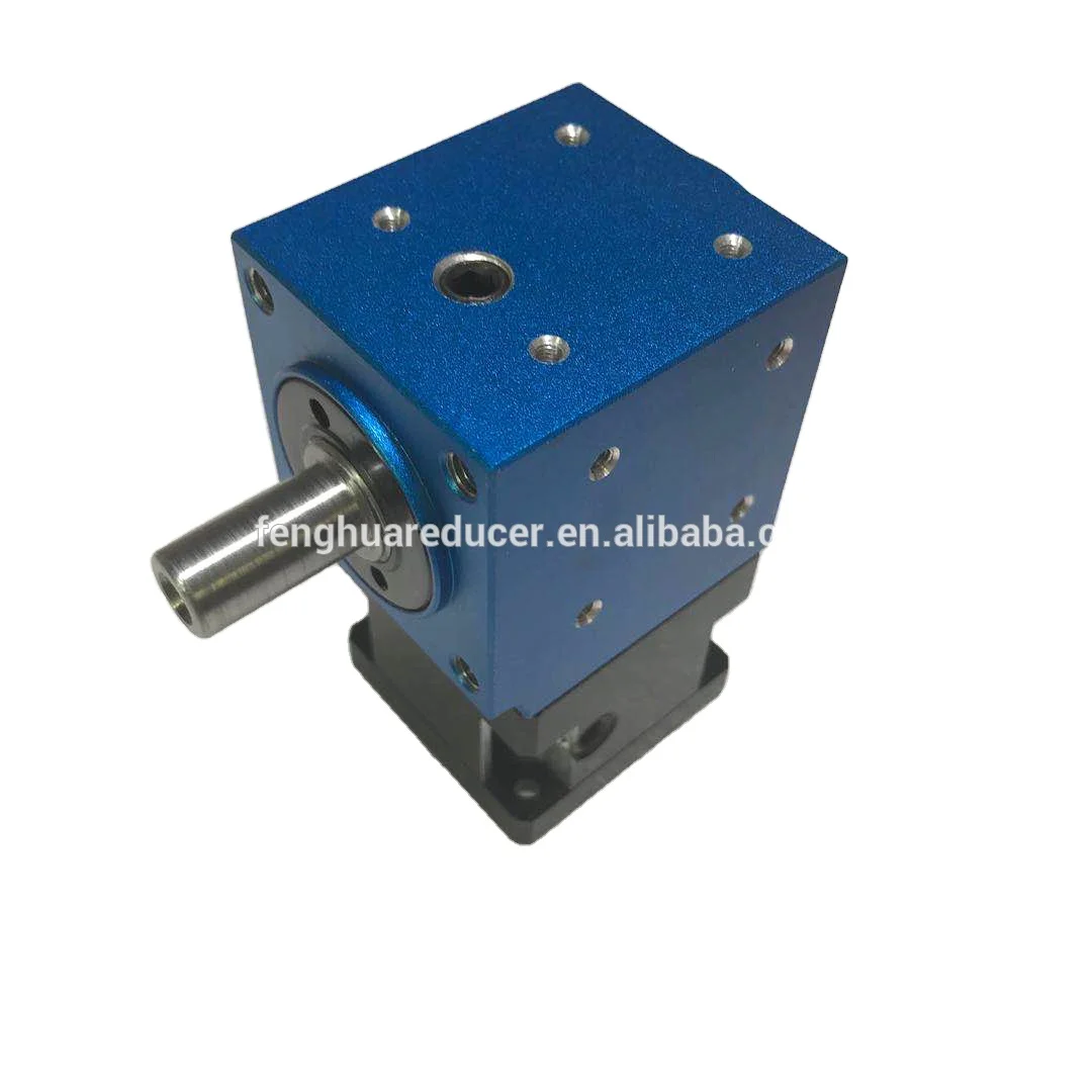 Right Angle Servo Drive Gearbox ZR Speed Reducer Ratio 3 Shaft Output Can match with Planetary Reduction Gear