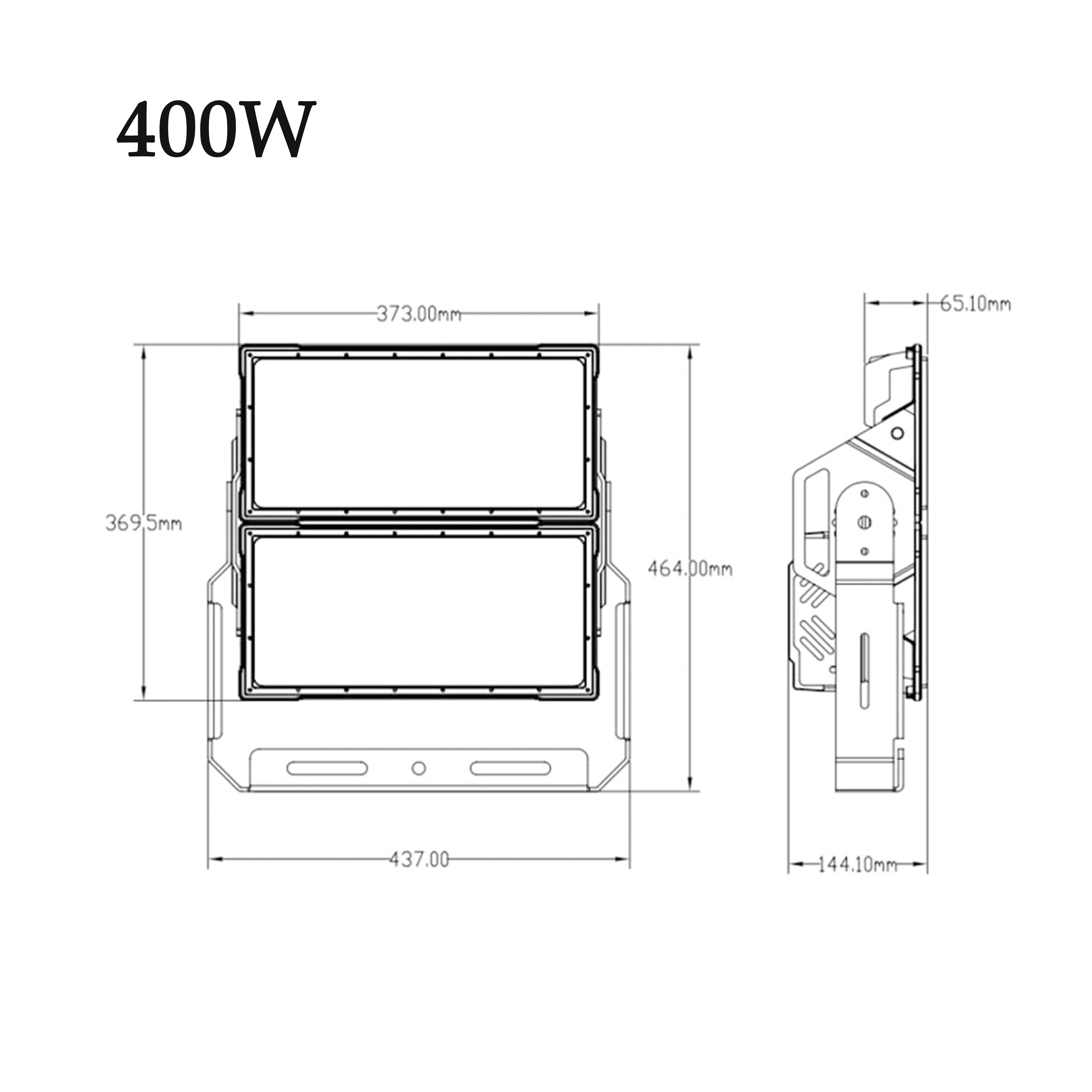 Floodlights LED 400 watts price for stadium flood lights lighting replacement 1000w halogen