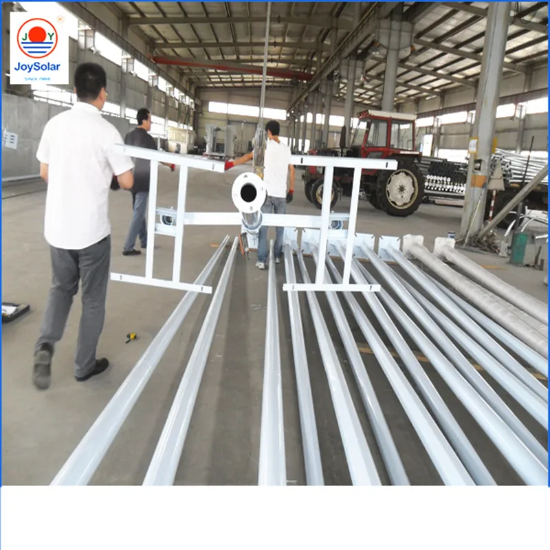 3m 5m 6m 8m 10m 12m hot selling solar street light steel pole