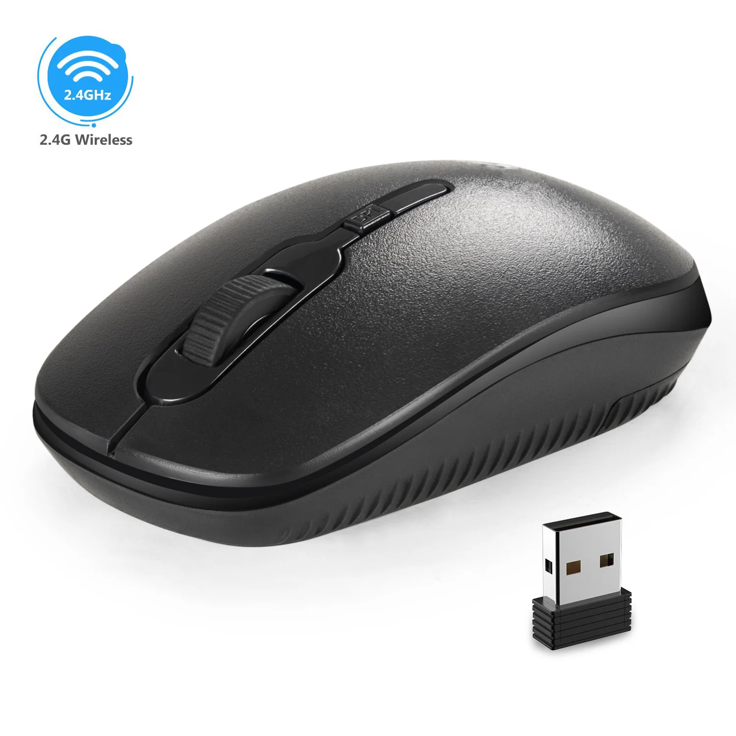 Mikuso MOS-W085 Cheap USB 2.4Ghz 1600 DPI Adjustable Wireless Mouse Computer Mouse