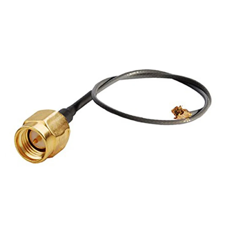 RF1.13 RG178 SMA Male Pigtail RF Coaxial Cable SMA To IPEX Pigtail