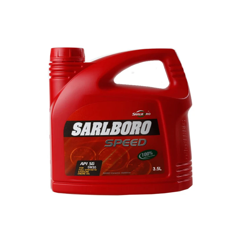 Sarlboro бренды бензин машинное масло полностью синтетическое машинное масло 10w30