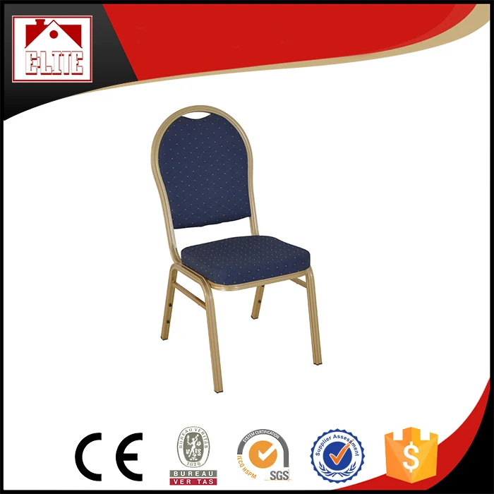 Top product wholesale luxury banquet chair aluminum frame customizable pattern dining room furniture banquet chair