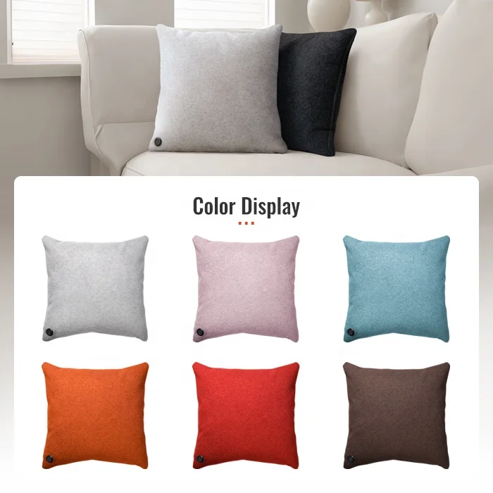 Anjuny Usb Heating Device Heated Chargeable Throw Pillow With Nano Sliver Heating Pad Outdoor