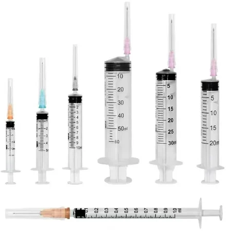 Wholesale Medical Disposable Syringe with Needle 1ml 3ml 5ml 10ml 20ml 60ml Good Price