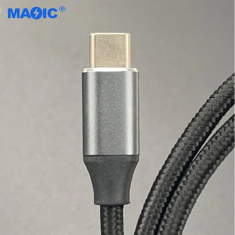 Cables Commonly Used Accessories USB 3.1 Gen 2 10Gbps 3A 4k Type C Fast Charging Cable USB C to USB C Cable