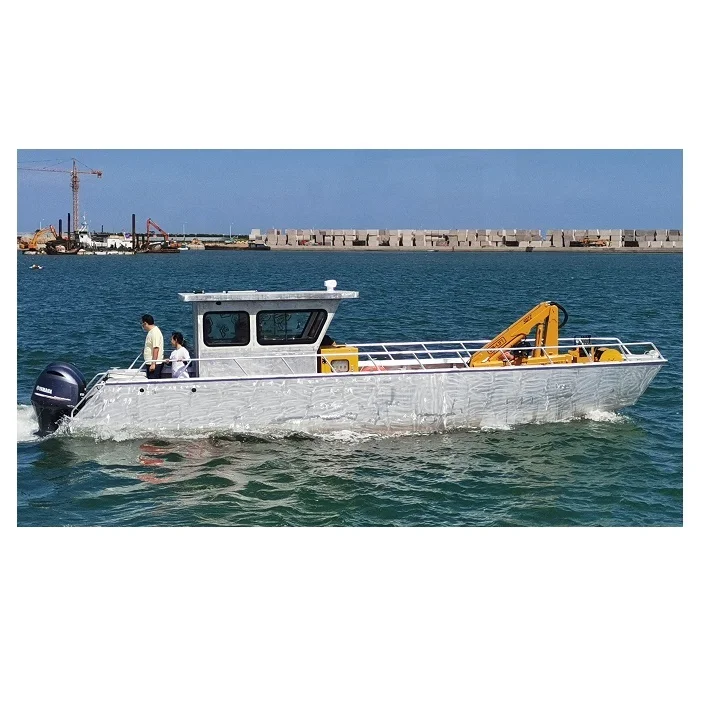 Алюминиевые морские дешевые рабочие лодки Grandsea Tasmania 10 м для продажи посадочная