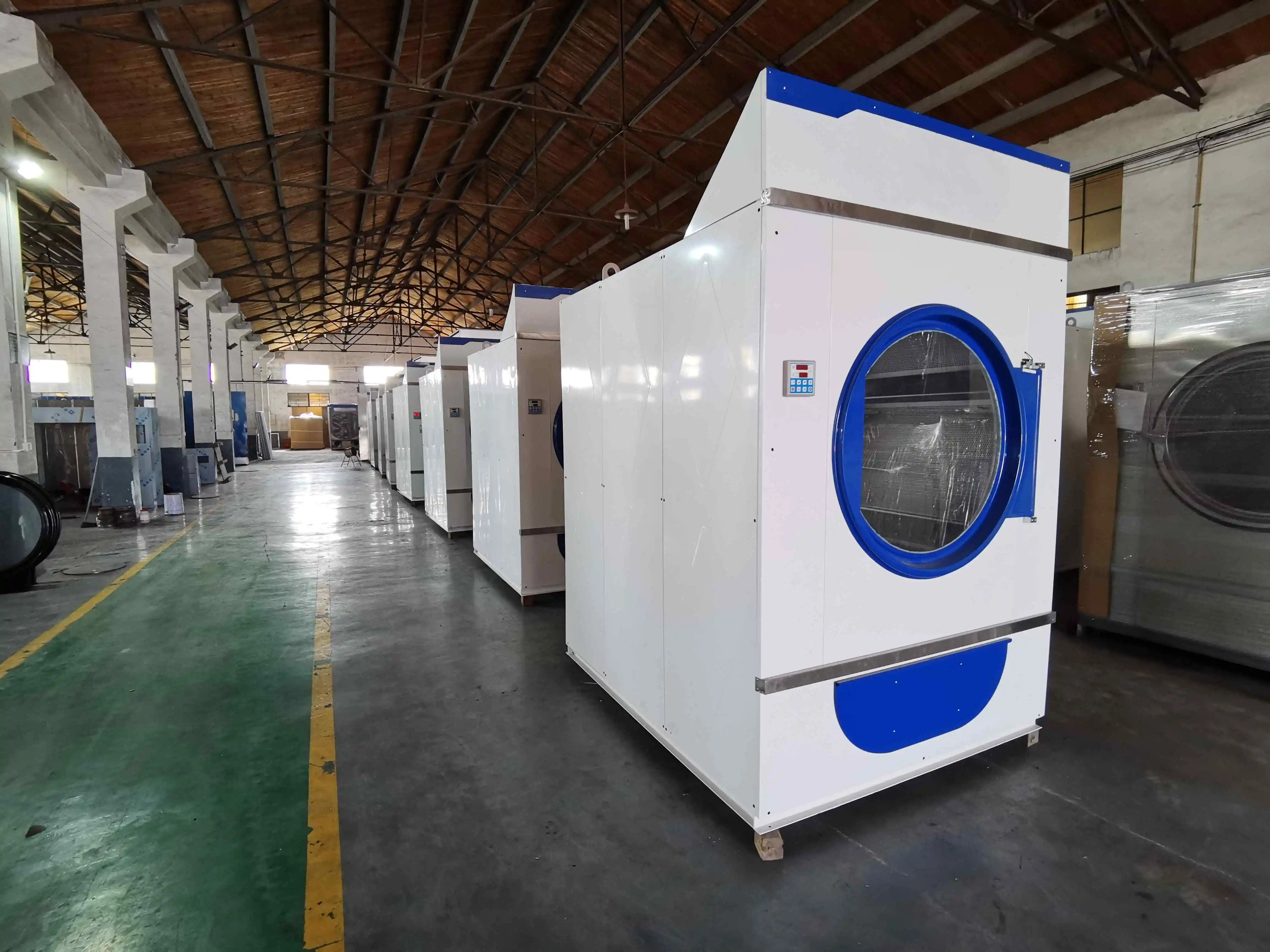 Hoop hot sell washing machine with dryer for hospital hotel and laundry factory 130kg 100kg