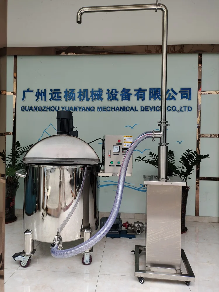 automatic transfer movable drum barrel pumps paste feeder viscous material feeding machine for filling machines