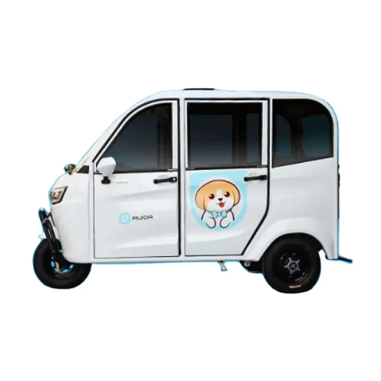 Three Wheels Cargo Ruida K1 K2 Four Doors Big Power Full Cabin 1200W Rain Proof Home Use Cargo Zongshen