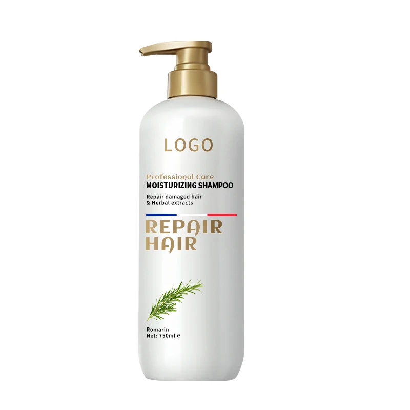 MIDUO OEM 750ML Herbal Essences Brazilian Keratin Sulfate Free Large Capacity Fragrant Black Color Bulk Light Curly Hair Shampoo