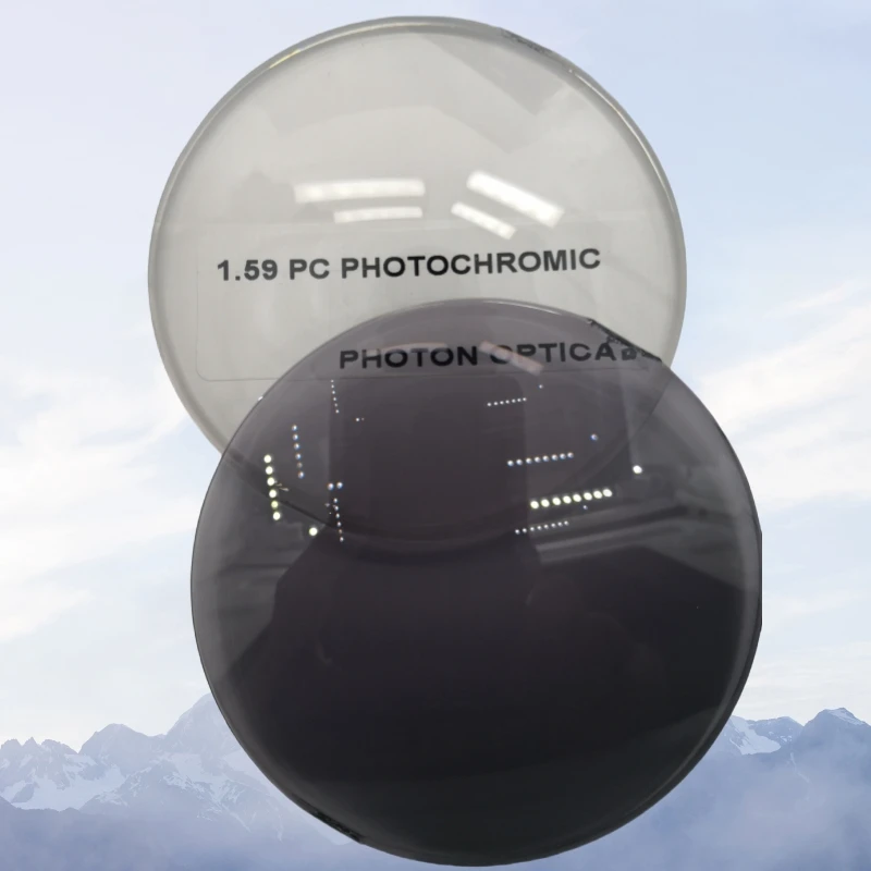 Photon photochromic lens 1.59 polycarbonate poly lenses price eyeglasses lenses prescription