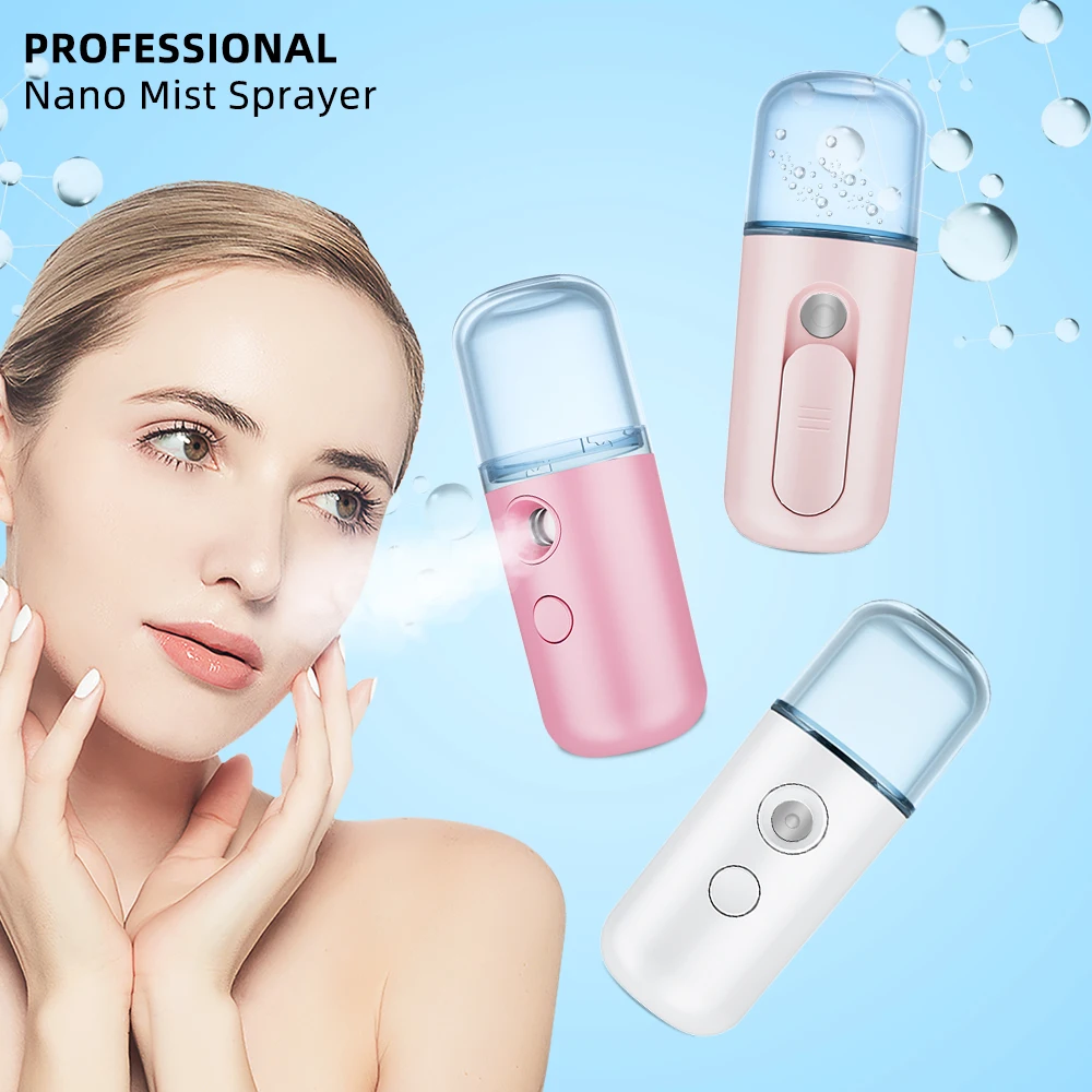 Увлажнитель для лица, распылитель тумана, нано ресницы, мистер, домашний увлажнитель для лица, мини-Отпариватель