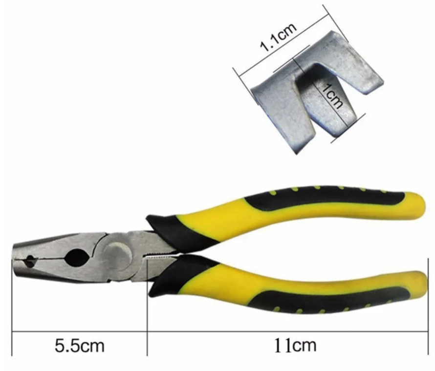 Foshan Factory Bulk clips Metal Heavy Duty Staple Pin Tack Removal Pliers Tool