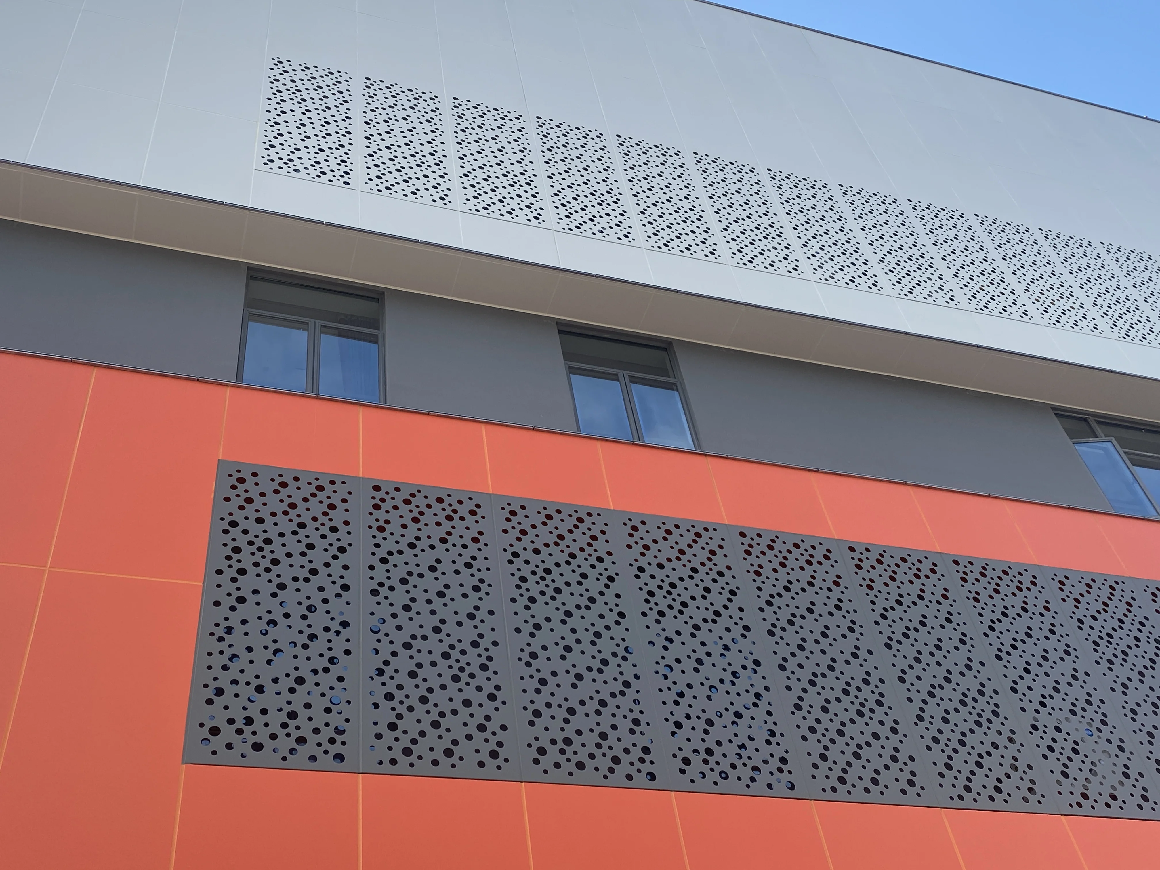 Aluminum Wall Cladding PVDF Coating  Aluminium Decoration Panel Metal Facade Panel System